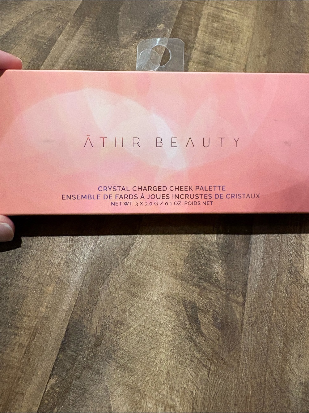 ATHR Beauty Vegan Crystal Charged Cheek Palette Blush & Highlighter